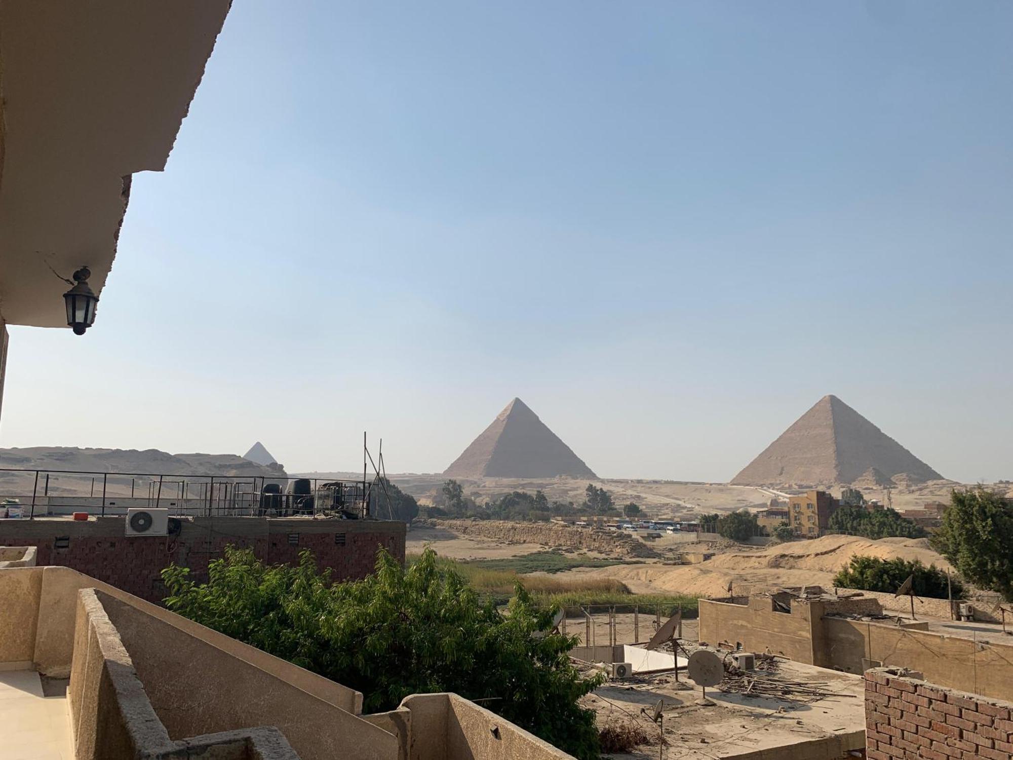 Hotel Capo Pyramid Kafret el-Gabal Esterno foto