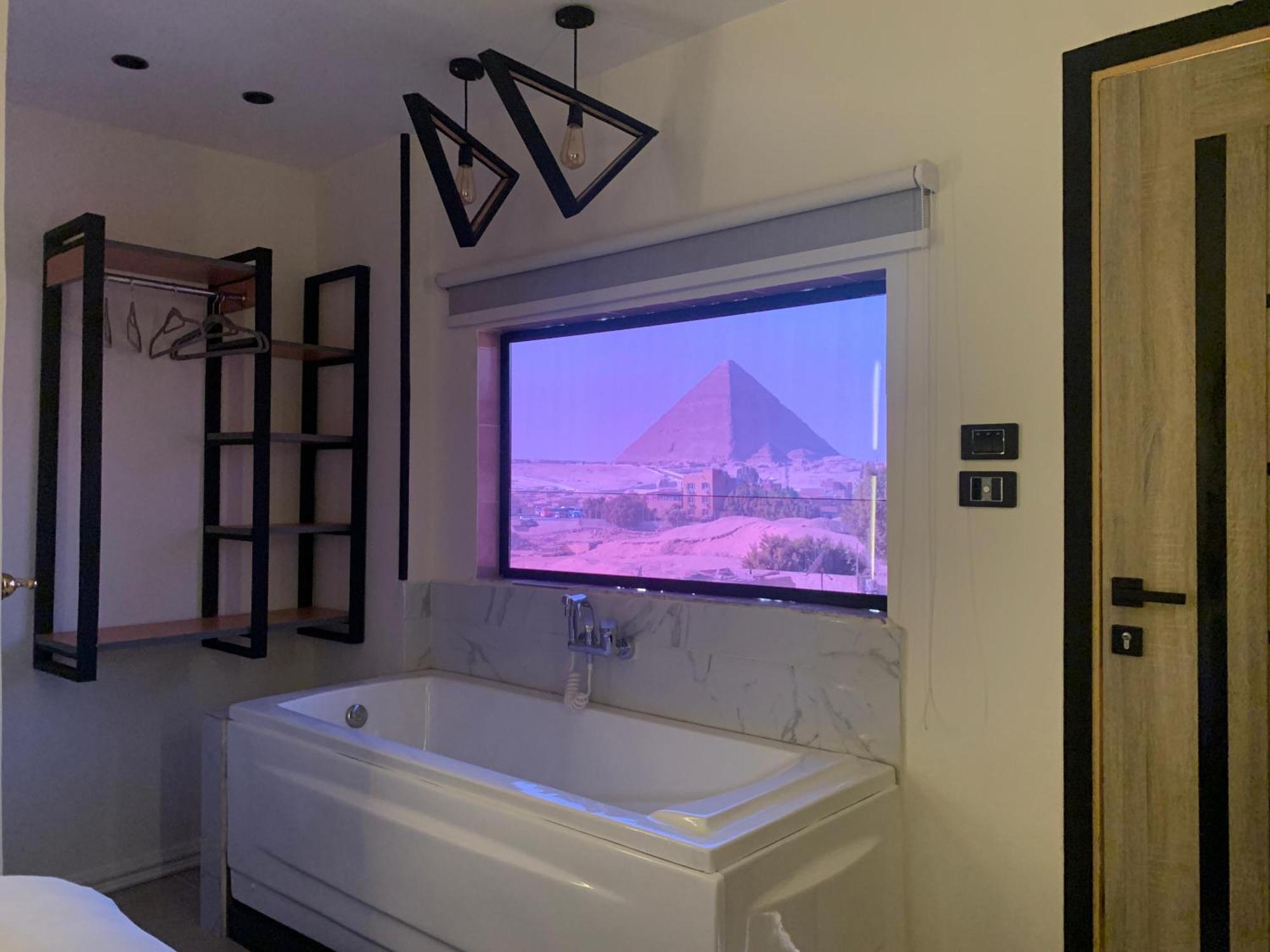 Hotel Capo Pyramid Kafret el-Gabal Esterno foto